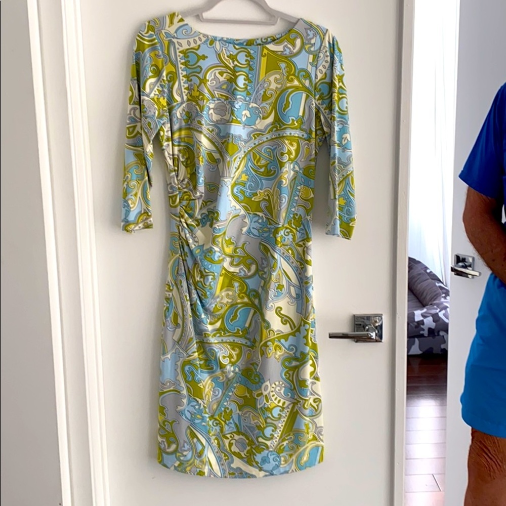 J McLaughlin Medium fitted paisley dress